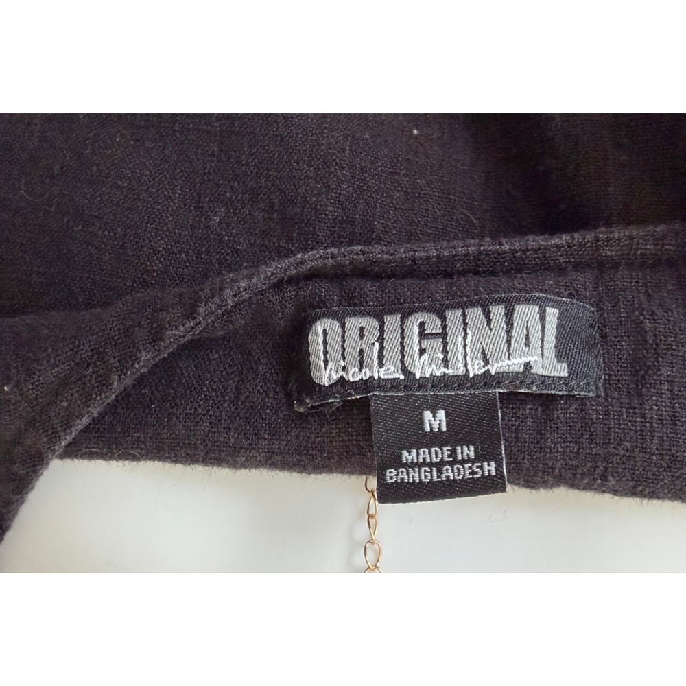 Original‎ by Nicole Miller Black Mini Dress M - Picture 5 of 5